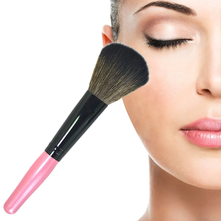 Wooden Handle Soft Head Buffer Foundation Powder Blush Brush Makeup Tools