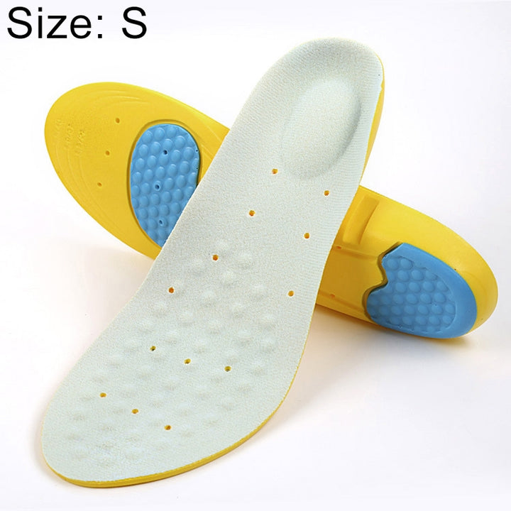 1 Pair Stretch Breathable Absorbent Deodorant  Sports Tourism And Leisure Comfort Cushioning Insole, Size: S(34-36Yards), Size: S(34-36Yards) blue, Size: S(34-36Yards) gray