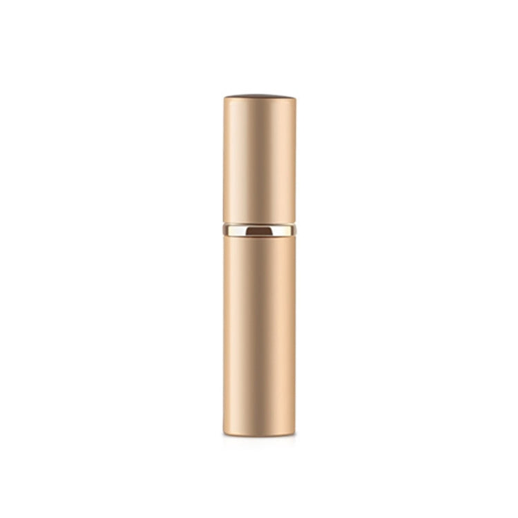 Portable Mini Refillable Glass Perfume Fine Mist Atomizers with Metallic Exterior, 5ml