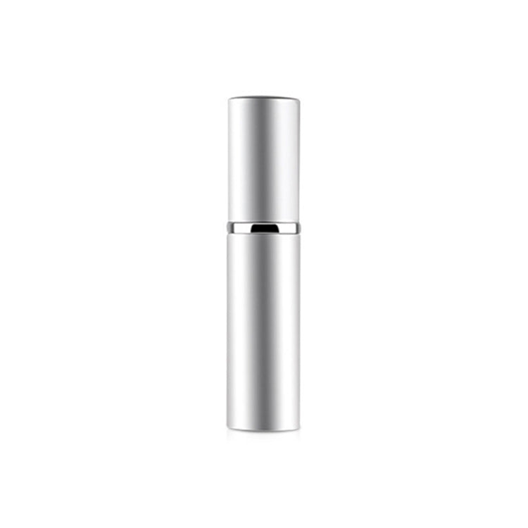 Portable Mini Refillable Glass Perfume Fine Mist Atomizers with Metallic Exterior, 5ml