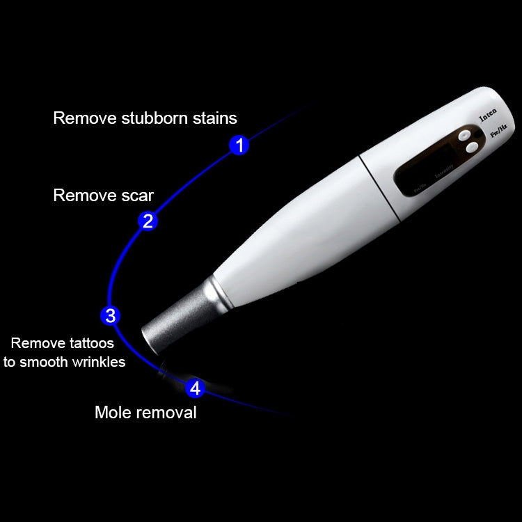 Handheld Picosecond Portable (Removing Tattoo Freckle Mole Dot)  Machine Laser Plasma Beauty Care Pen, USB / Blue Light, USB /  Red Light