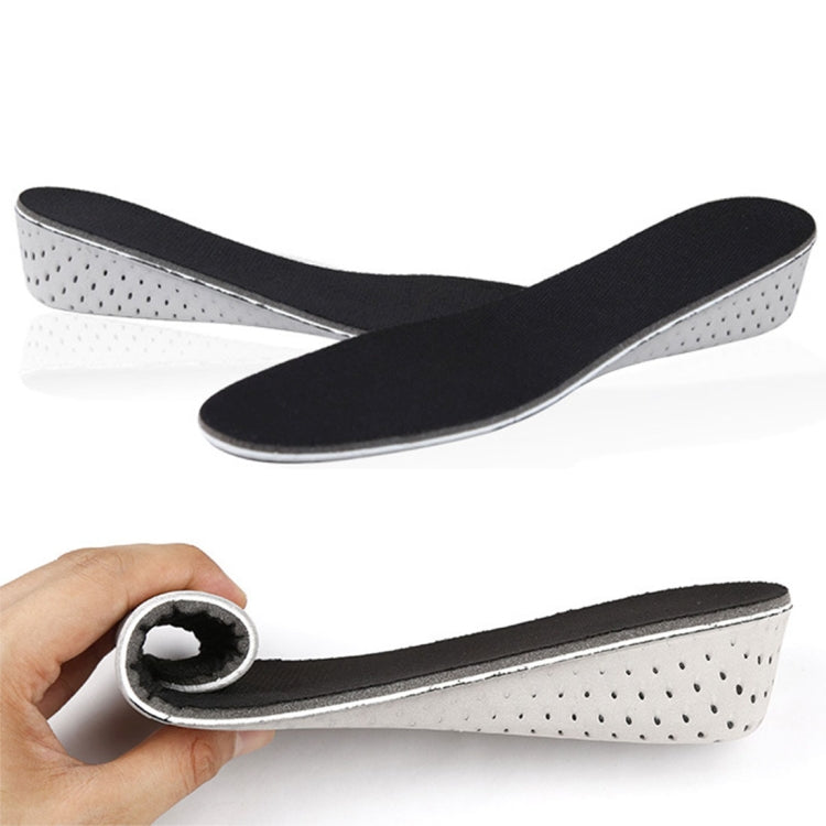 1 Pair EVA Breathable Insert Shoes Height Increase Insoles, Height: 2cm, Height: 2cm