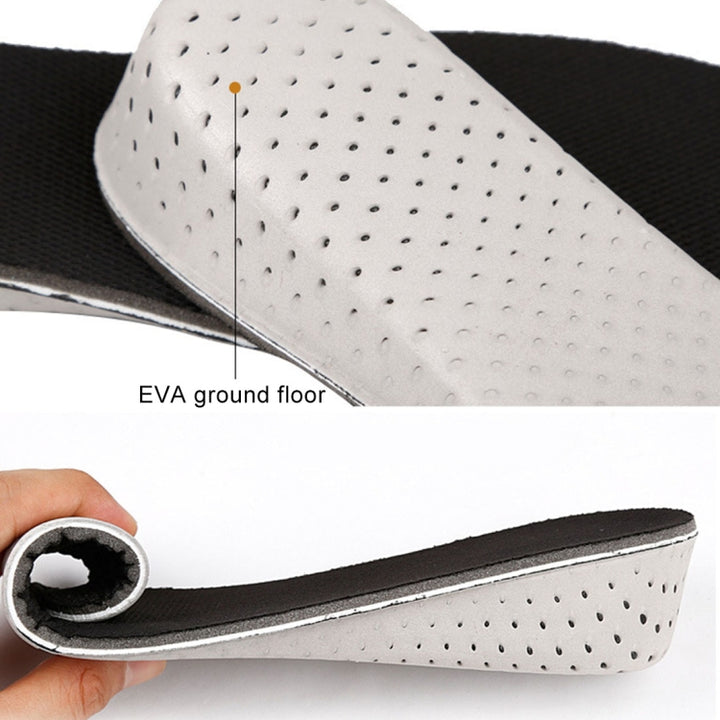 1 Pair EVA Breathable Insert Shoes Height Increase Insoles, Height: 2cm, Height: 2cm