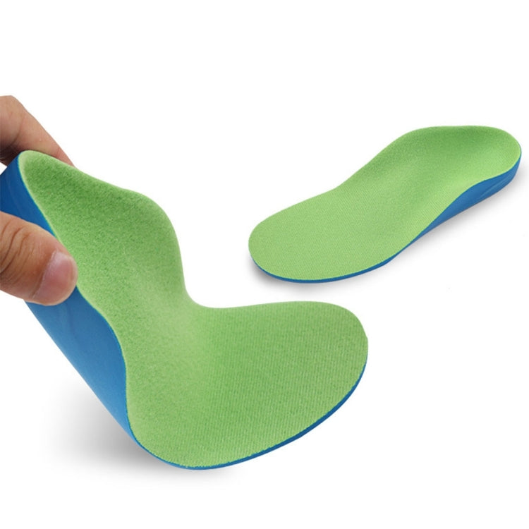 Children PU XO Leg Corrective Insole, Size: 24cm, Size: 24cm