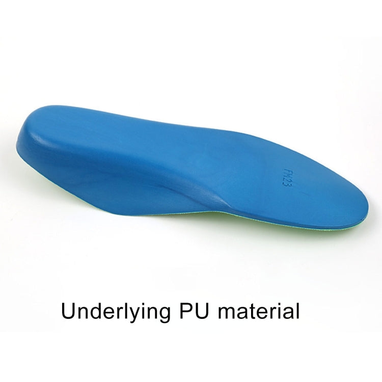 Children PU XO Leg Corrective Insole, Size: 24cm, Size: 24cm