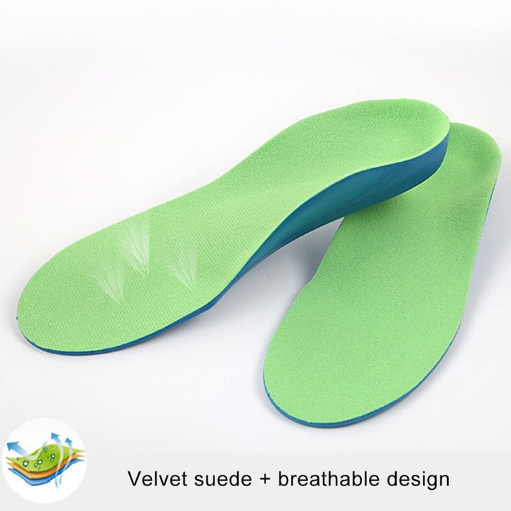 Children PU XO Leg Corrective Insole, Size: 24cm, Size: 24cm