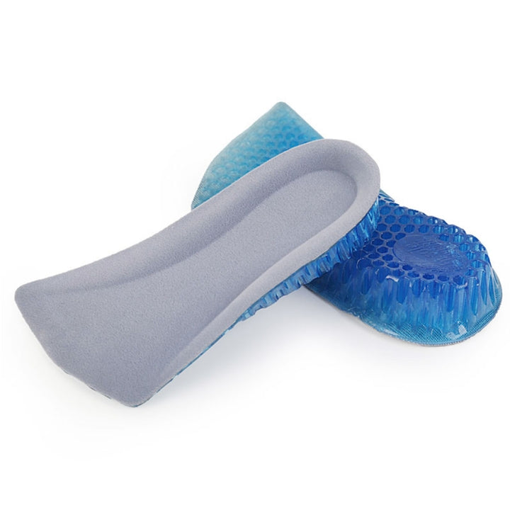 1 Pair  3cm Honeycomb Stretch Insert Shoes Height Increase Half Insoles, 3cm Honeycomb Increase Insoles