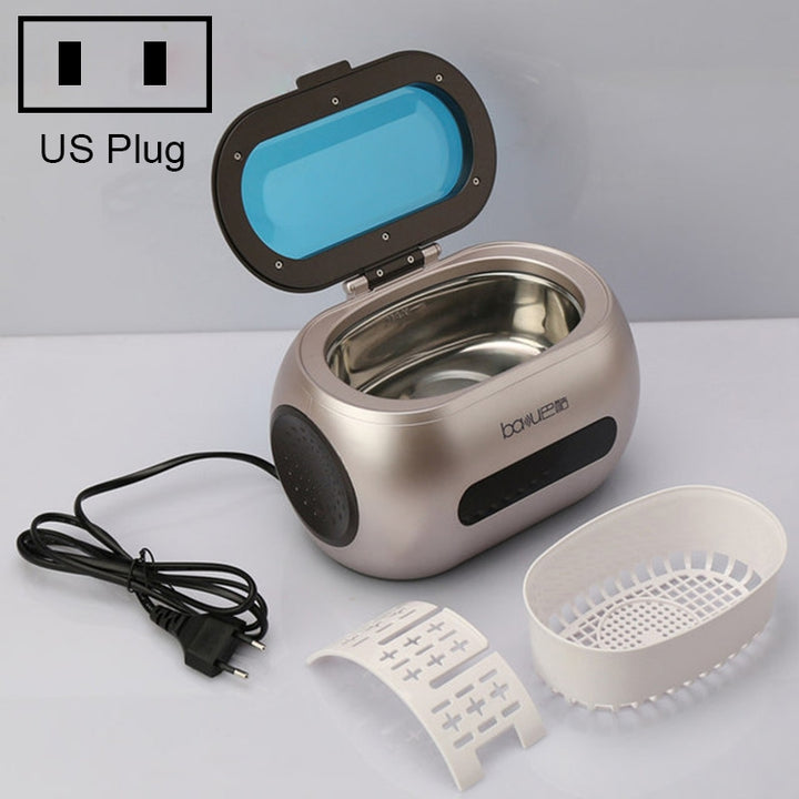 baku BA-3060A 110V Touch Version Household Glasses Jewelry Cleaning Tools Ultrasonic Cleaning Machine, US Plug, US Plug