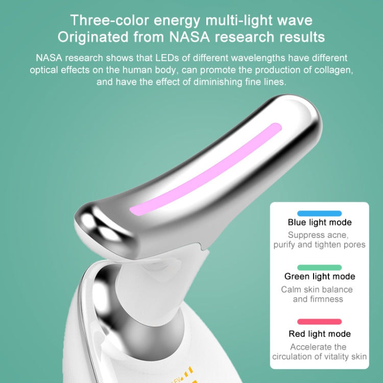 LED Color Light Wrinkle Neck Beauty Instrument