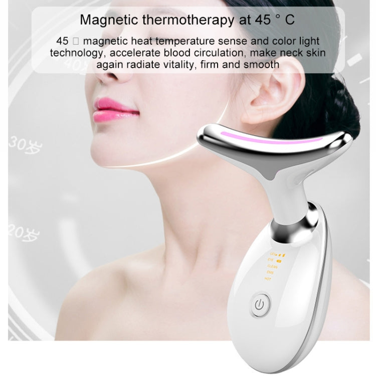 LED Color Light Wrinkle Neck Beauty Instrument