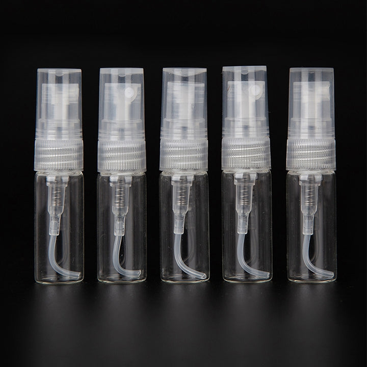 50 PCS Perfume Bottle Spray Bottle Perfume Bottle Empty Bottle, Capacity:2ML (Transparent), 2ML (Transparent)