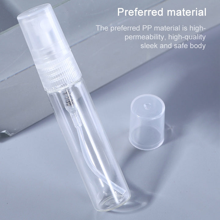 50 PCS Perfume Bottle Spray Bottle Perfume Bottle Empty Bottle, Capacity:2ML (Transparent), 2ML (Transparent)