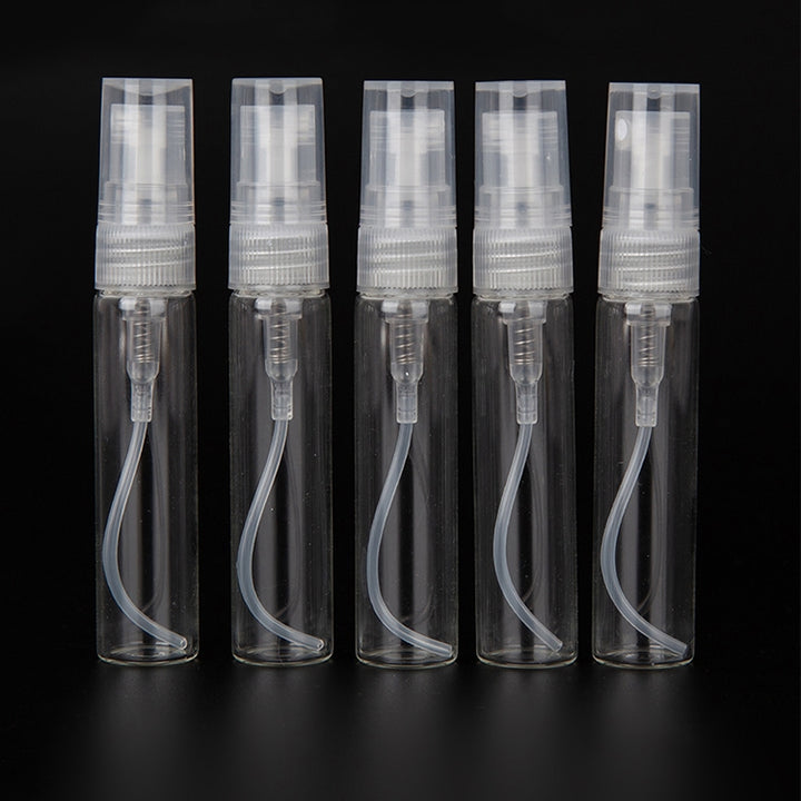 50 PCS Perfume Bottle Spray Bottle Perfume Bottle Empty Bottle, Capacity:5ML (Transparent), 5ML (Transparent)