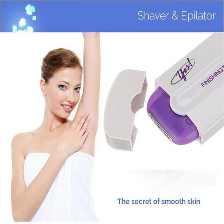 Yes Finishing Touch Women Induction Rechargeable Epilator Laser Hair Removal Apparatus Defeatherer, EU Plug, EU Plug