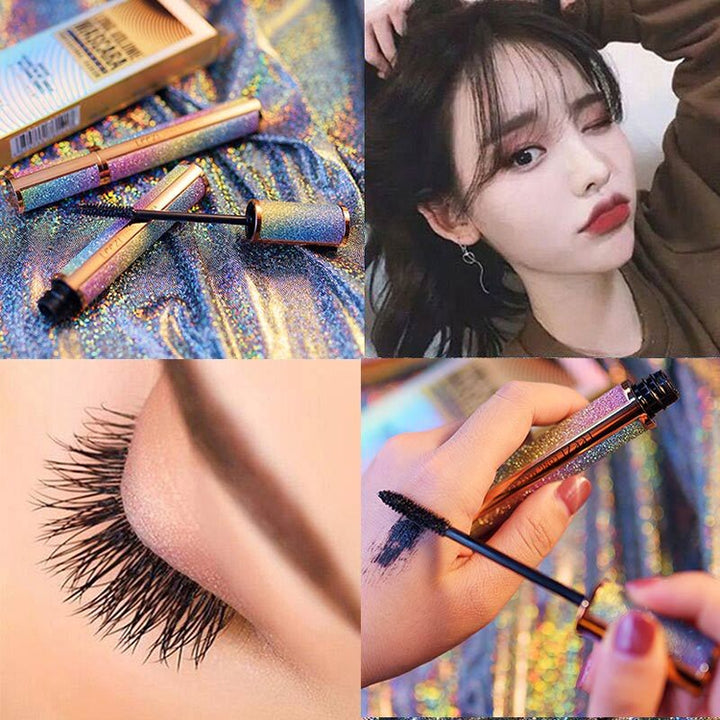 LEEZI 4D Prolong Eyelashes Mascara Thick Curling Waterproof Makeup Cosmetics