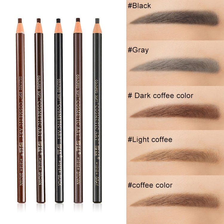 5 PCS 5 Colors Waterproof Sweatproof Eyebrow Pencils Coloured Eyebrow Pen Tools