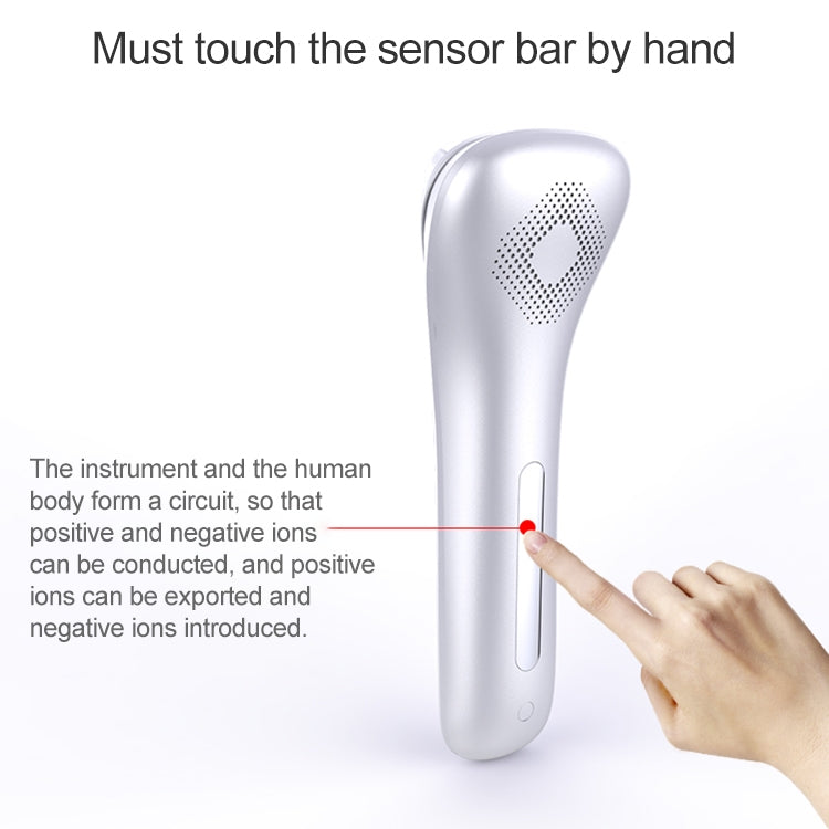 BLK-D020 Ion Import and Export Instrument Facial Beauty Massage Instrument Heating Vibration Ffacial Skin Care Instrument