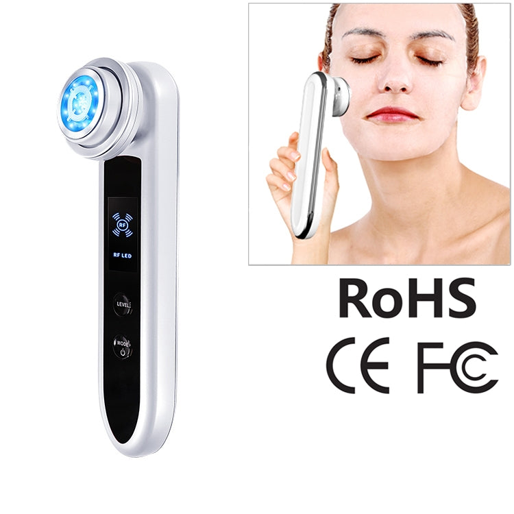 BLK-D919 RF Instrument Facial Vibration Compact Lifting Massager Micro Current Beauty Instrument