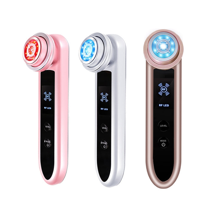 BLK-D919 RF Instrument Facial Vibration Compact Lifting Massager Micro Current Beauty Instrument