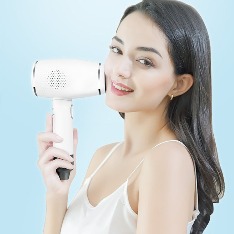 Household Portable Electric Ice Feel Laser Hair Removal Instrument with LCD Screen, EU Plug, EU Plug