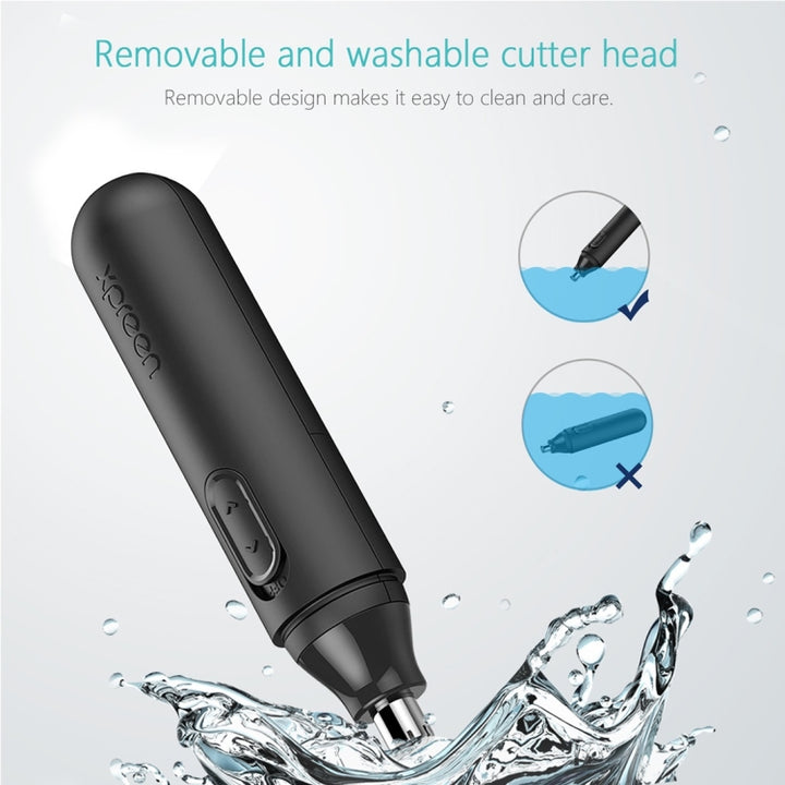 XPREEN XPRE001 High-speed Rotating Electric Nose Hair Trimmer Ear Trimmer Rotation Blade for Men and Women