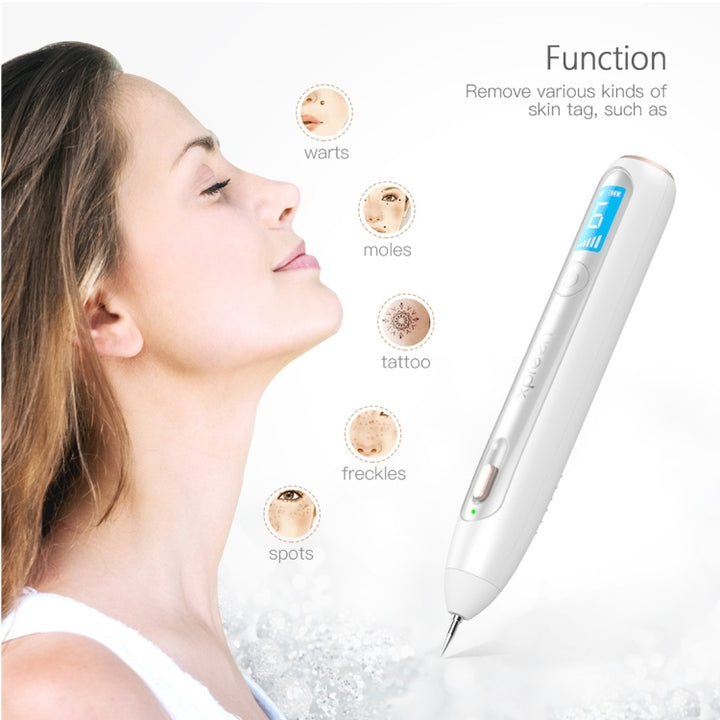 XPREEN XPRE051 Professional Wireless Rechargeable Mole Freckle Dark Spots Tattoo Wart Removal Pen Skin Tag Spot Eraser Pro Beauty Sweep Spot Pen Kit With LED Screen & Spotlight