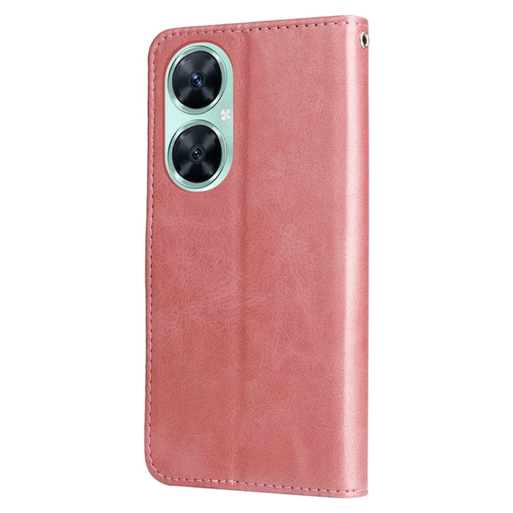 For Huawei nova 11i / Maimang 20 5G / Enjoy 60 Pro Fashion Calf Texture Zipper Leather Phone Case, For Huawei nova 11i / Maimang 20 5G / Enjoy 60 Pro