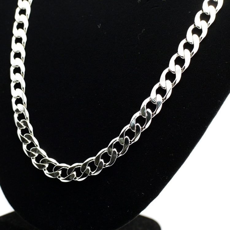 Europe and America Fashion Alloy Chain Hip Hop Simple Long Necklace, Width: 12mm, Length: 80cm