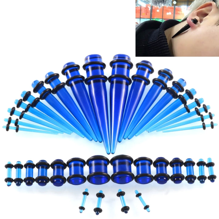 36PCS Unisex Acrylic Ear Expansion Ear Extender 14G-00G Accessories Set