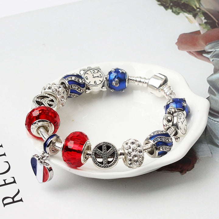 World Cup Souvenir Bracelets European and American Fashion Alloy Bracelet, Size: 20cm, Size: 20cm