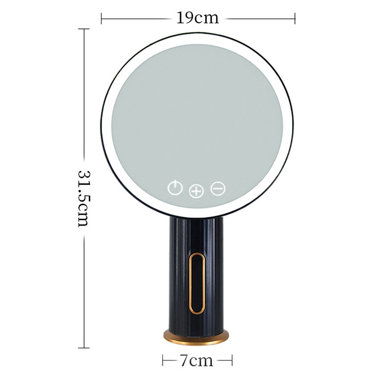 Smart LED Desktop Makeup Mirror with Fill Light, White Light, White Light