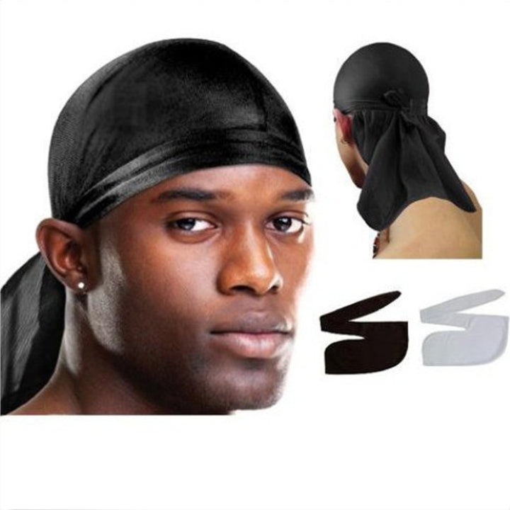 Male Street Basketball Headscarf Hip Hop Elastic Long-tailed Hat