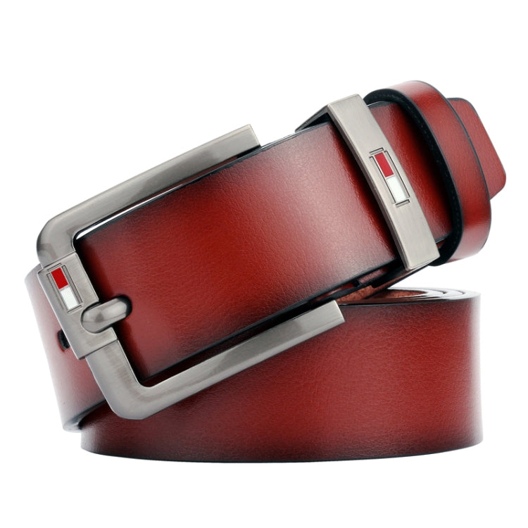 Dandali L8036 Men Casual Antique Pin Buckle Leather Belt Waistband, Length: 115cm, L8036