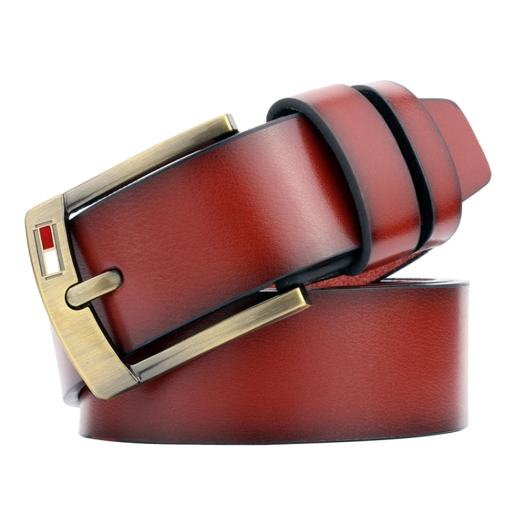 Dandali L8038 Men Casual Retro Pin Buckle Leather Belt Waistband, Length: 115cm, L8038