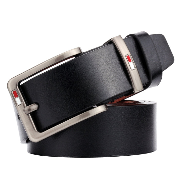 Dandali L8039 Men Casual Antique Pin Buckle Leather Belt Waistband, Length: 110-125cm, L8039