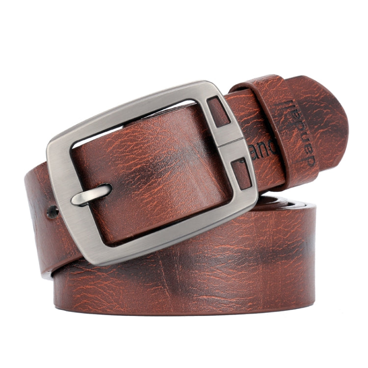 Dandali XX827 Men Retro Pin Buckle Leather Belt Waistband, Length: 125cm, XX827