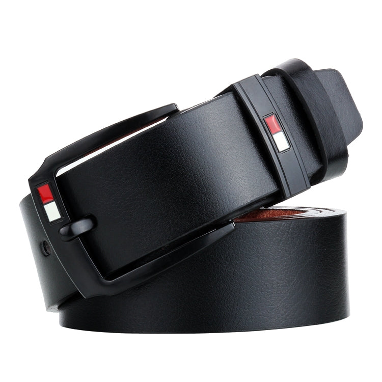 Dandali L8032 Men Retro Casual Antique Buckle Leather Belt Waistband, Size: 110-125cm, L8032