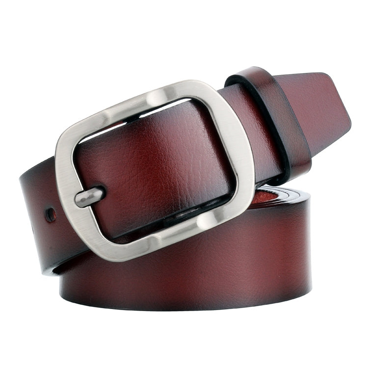 Dandali L8034 Men Casual Antique Pin Buckle Leather Belt Waistband, Size: 110-125cm, L8034