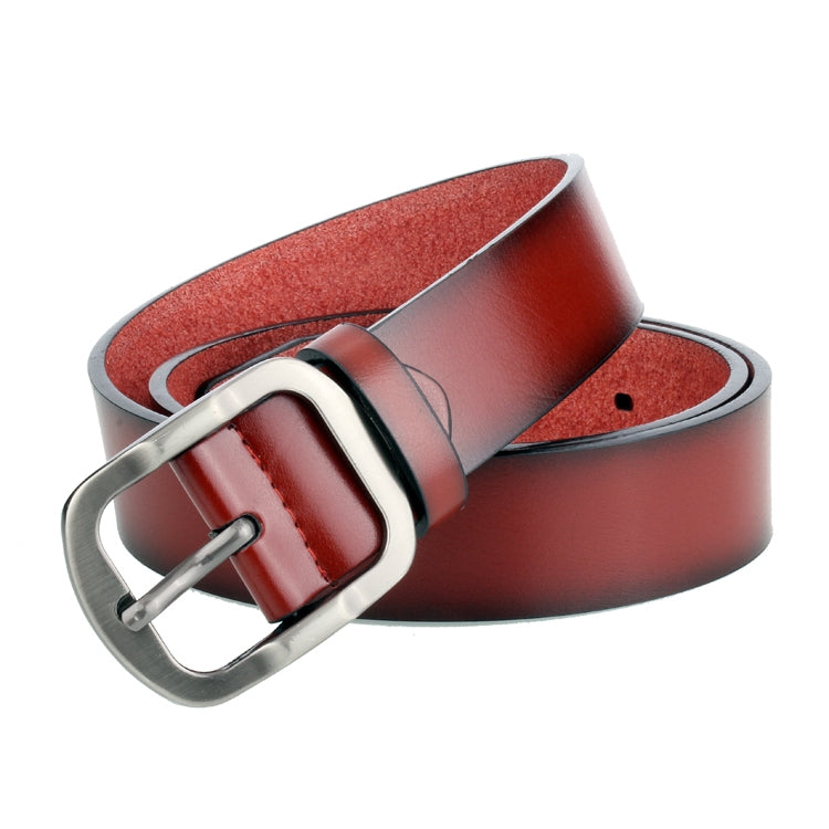 Dandali L8034 Men Casual Antique Pin Buckle Leather Belt Waistband, Size: 110-125cm, L8034