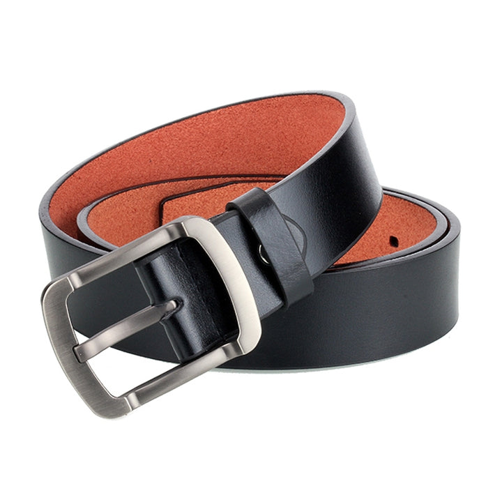 Dandali L8035 Men Casual Antique Pin Buckle Leather Belt Waistband, Size: 110-125cm, L8035