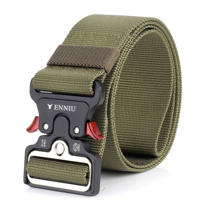 ENNIU 5cm Wide High-quality Powerful Nylon Belt Adjustable Multifunction Training Belts for Men