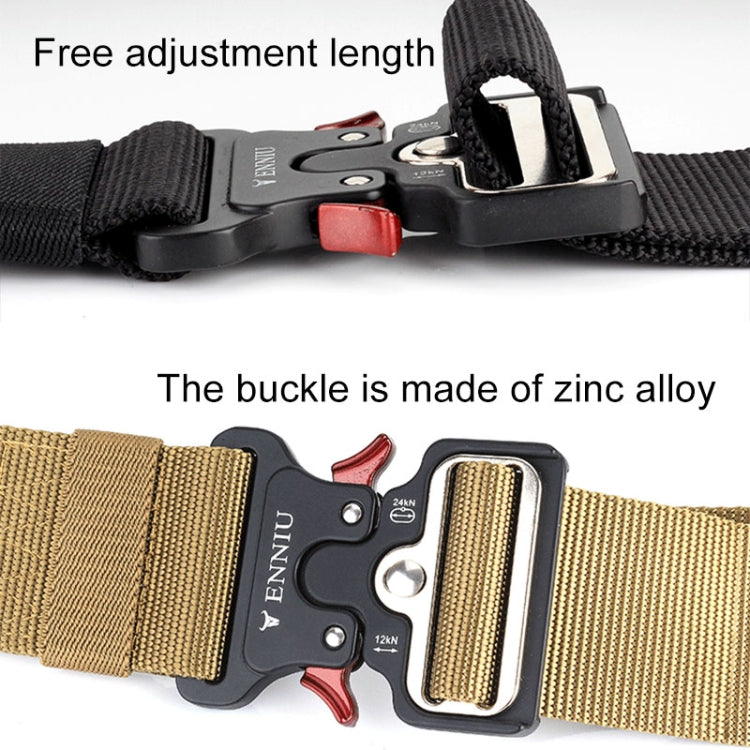 ENNIU 5cm Wide High-quality Powerful Nylon Belt Adjustable Multifunction Training Belts for Men