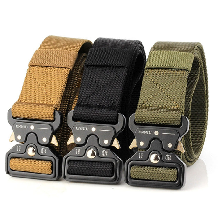 ENNIU 3.8cm Wide Snake Buckle Outdoor Casual Nylon Belt Adjustable Multifunction Training Belts