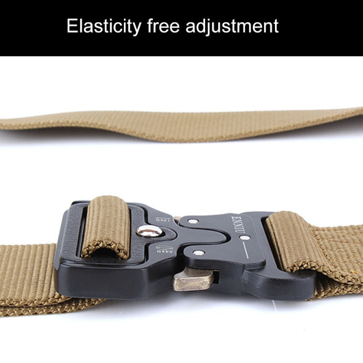 ENNIU 4.3cm Wide Outdoor Casual Nylon Belt Adjustable Multifunction Training Belts for Men, Army Green, Black, Brown, Urban camouflage, Desert camouflage, Jungle camouflage, CP camouflage