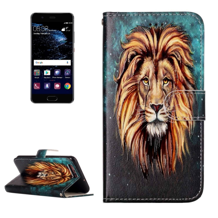 For Huawei  P10 Gloss Oil Embossed Flower Elephant Pattern Horizontal Flip Leather Case with Holder & Card Slots & Wallet & Photo Frame, For Huawei P10, For P10