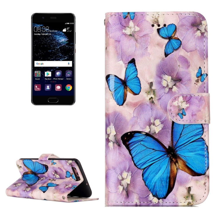 For Huawei  P10 Gloss Oil Embossed Flower Elephant Pattern Horizontal Flip Leather Case with Holder & Card Slots & Wallet & Photo Frame, For Huawei P10, For P10