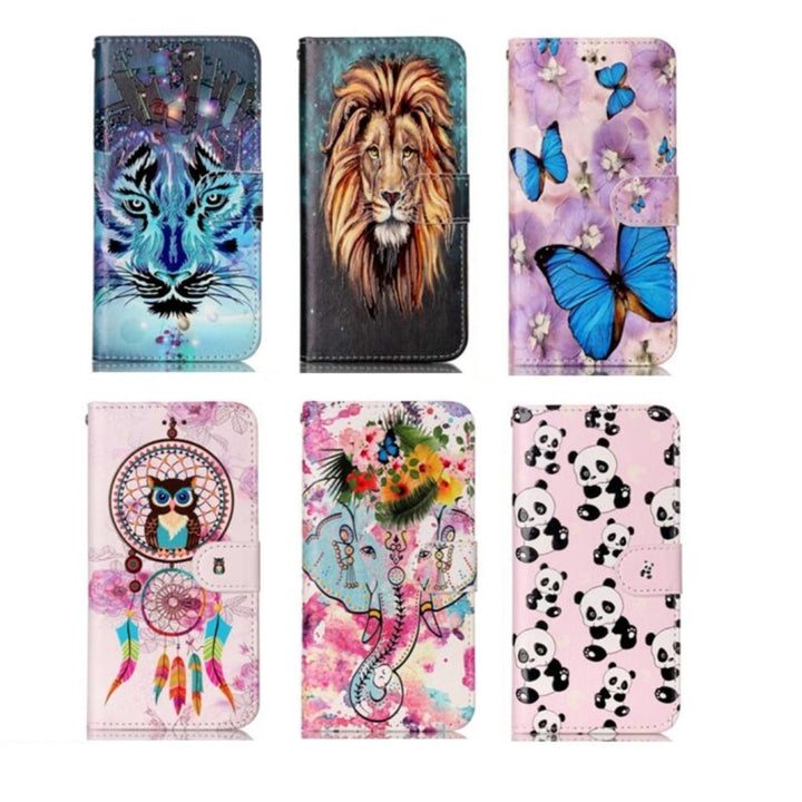 For Huawei  P10 Gloss Oil Embossed Flower Elephant Pattern Horizontal Flip Leather Case with Holder & Card Slots & Wallet & Photo Frame, For Huawei P10, For P10