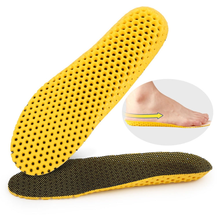 1 Pair Sports Shock Absorption Breathable Soft Thick Sweat Absorbent Insoles for Men / Women, Size: S(35-41 Yards), Size: S(35-41 Yards)