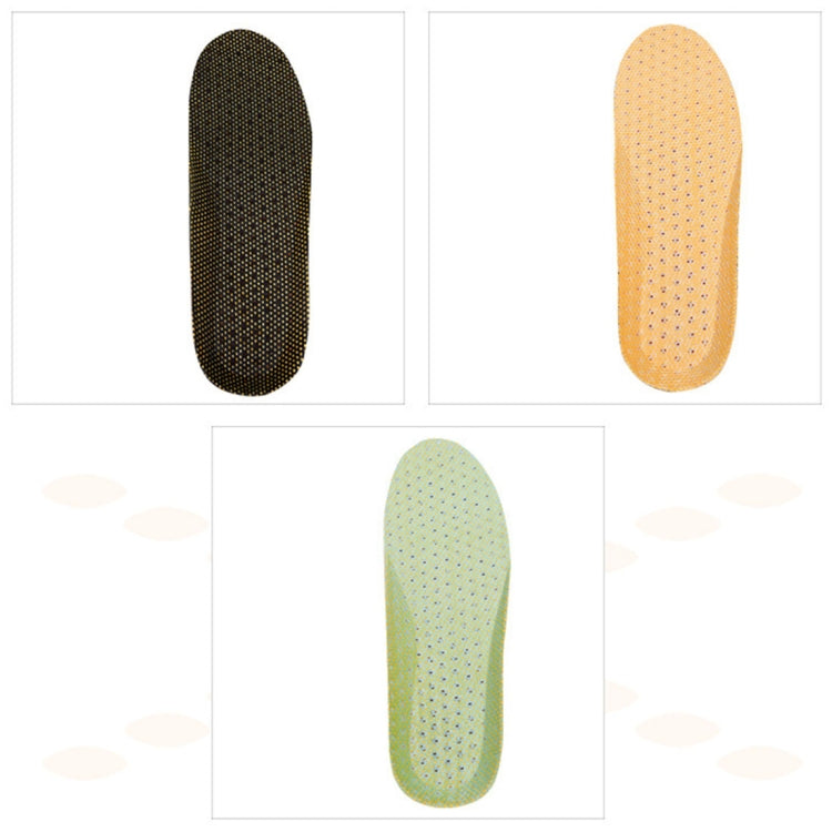 1 Pair Sports Shock Absorption Breathable Soft Thick Sweat Absorbent Insoles for Men / Women, Size: S(35-41 Yards), Size: S(35-41 Yards)