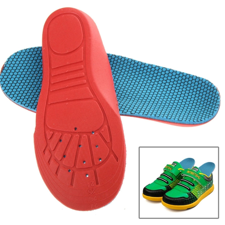 1 Pair Children EVA Orthopedic Arch Support Shoe Pads Sports Running Insoles, Size: 18cm x 6.7cm, Size: 18cm x 6.7cm